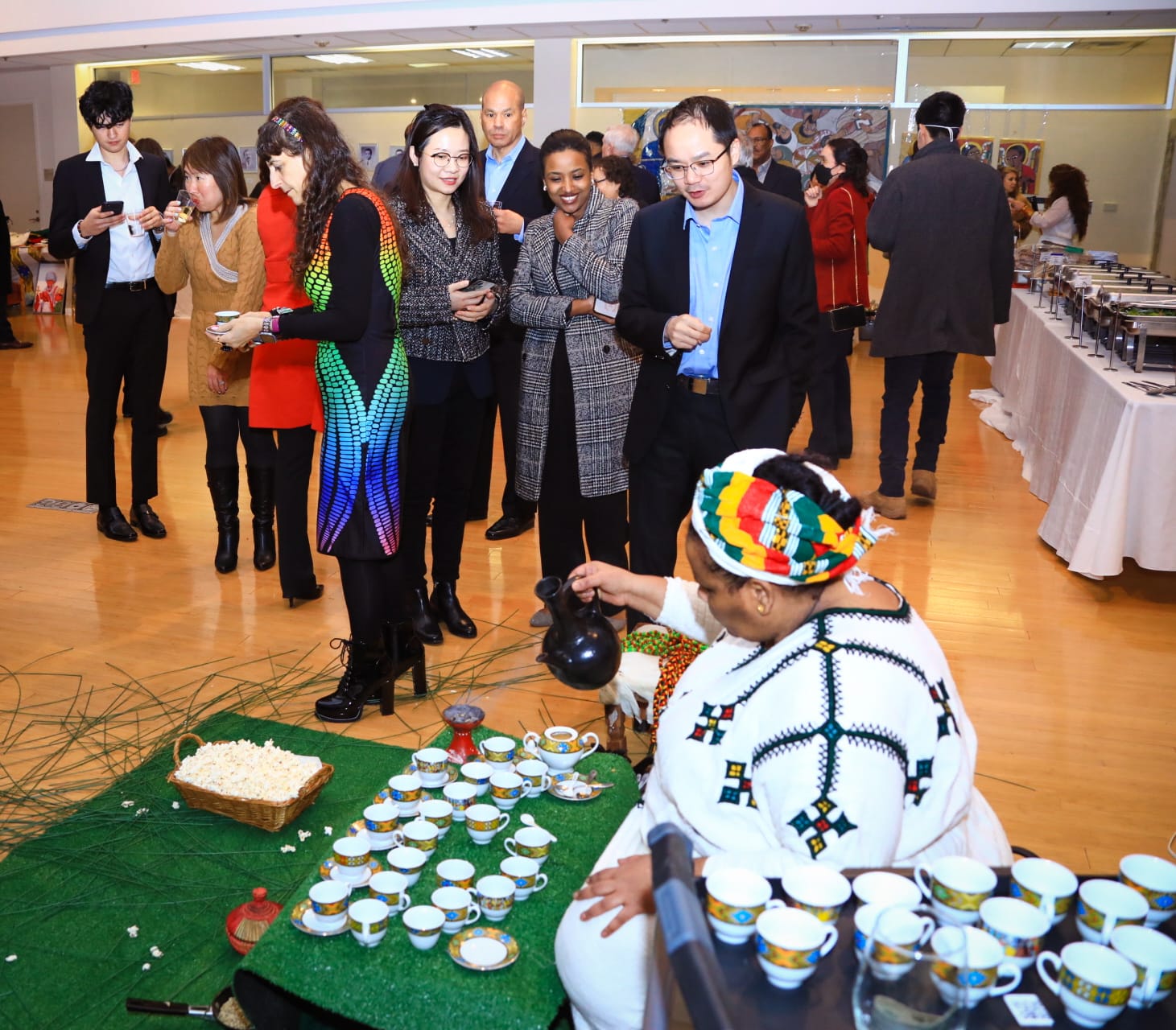The Embassy hosted a colorful Ethiopian Cultural and Tourism Promotion