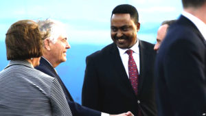 Dr Workneh receives his Spanish counterpart (March 07, 2019)