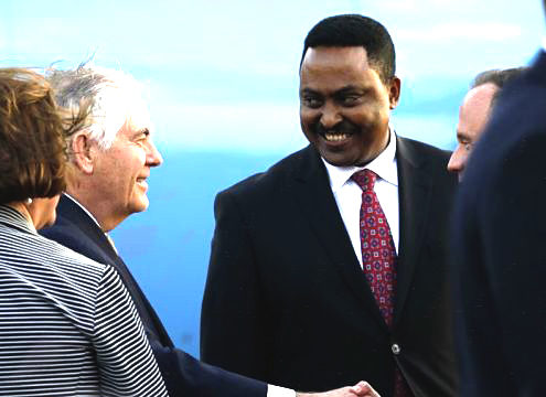 Dr Workneh receives his Spanish counterpart (March 07, 2019)
