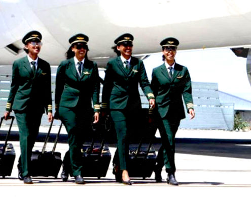 Ethiopia all-women flight marks 8 March (March 08, 2019