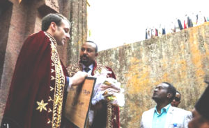 Ethiopian, French Leaders Visit UNESCO World Heritage Site in Ethiopia (March 12, 2019