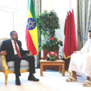 PM Dr Abiy Meets Qatari Prime Minister (March 20, 2019)