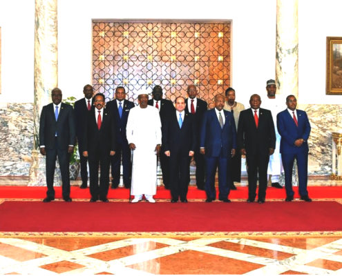 Deputy PM Demeke Attends AU Summit on Sudan, Libya Situations (April 23, 2019)