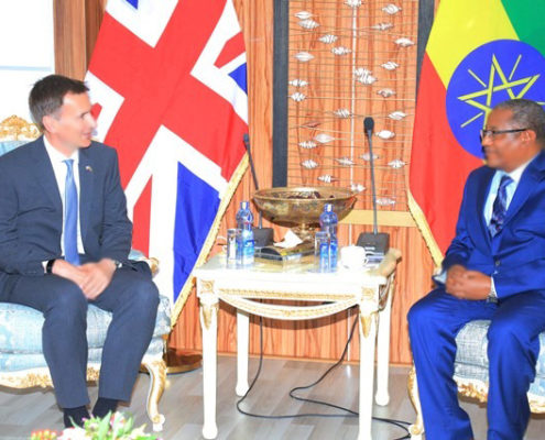 Ethiopia, UK Commit to Deepen Cooperation (May 02, 2019)