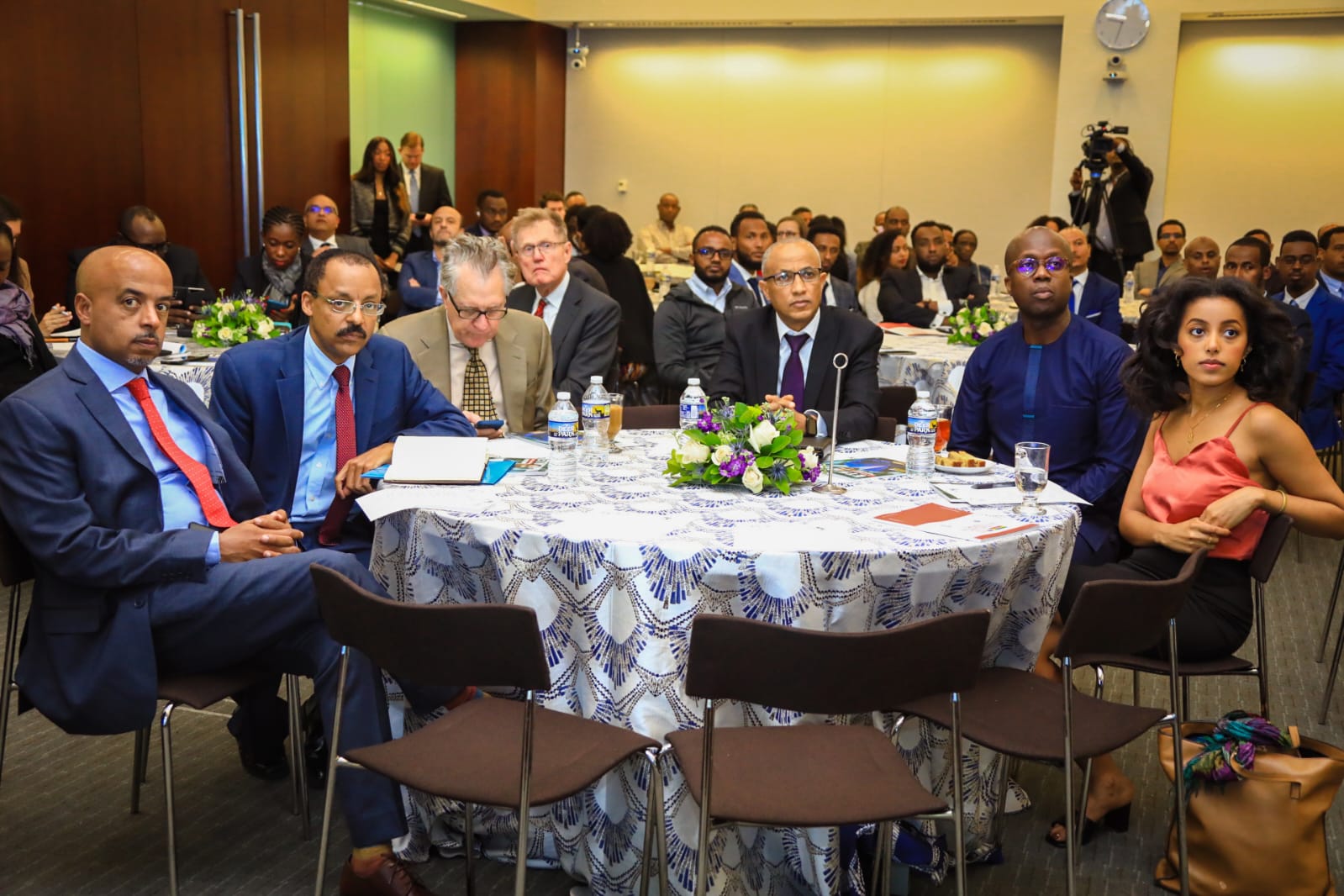 H.E Finance Minister Ahmed Shide, call up on American companies to invest in Ethiopia.