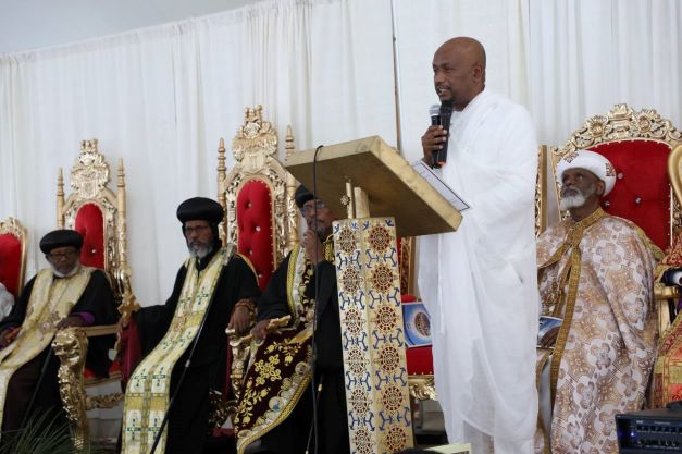 H.E Ambassador Seleshi Bekele attended the inaugural celebration of St. John the Baptist and St. Arsema Monastery in San Miguel, California