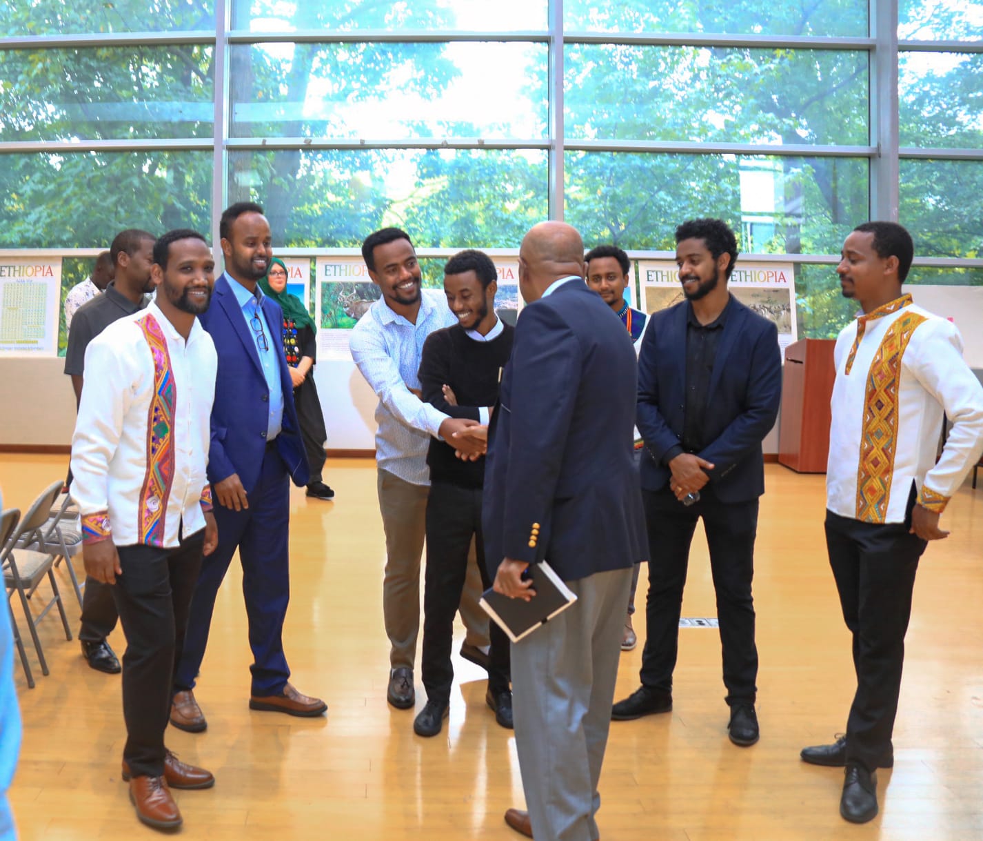 HE Ambassador Dr. Seleshi Bekele met with Ethiopian ‘Mandela Washington Fellowship’ participants